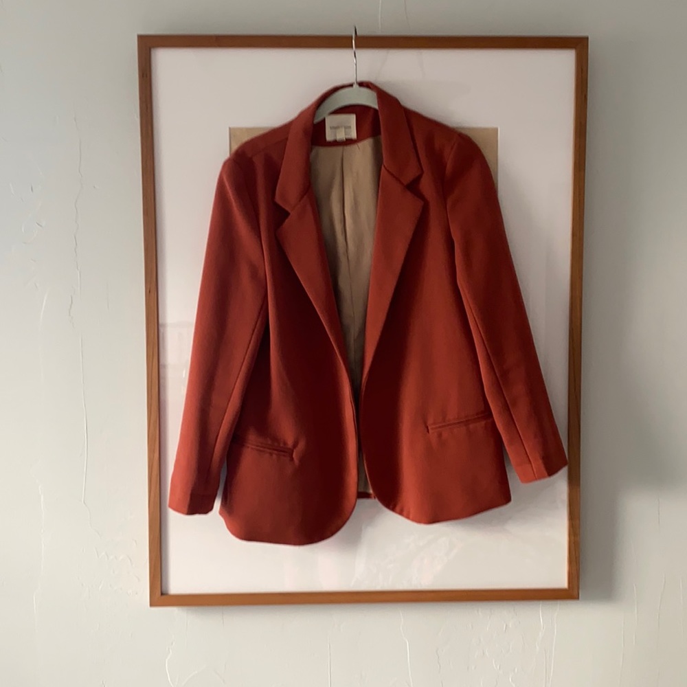 Orange Blazer